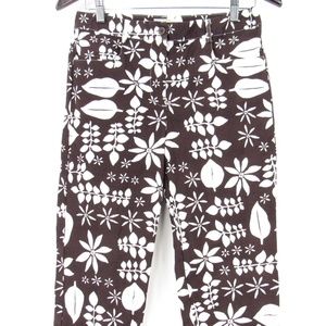 Talbots Petites Women's Stretch Capris Brown